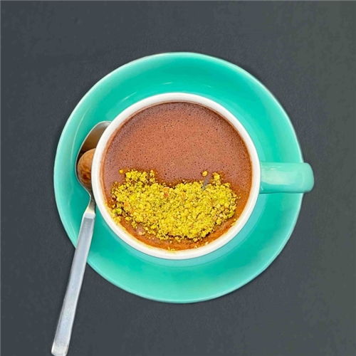 هات چاکلت پسته ای