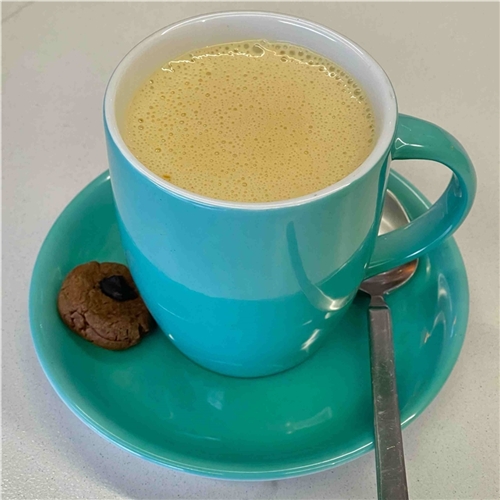 وایت چاکلت با فیلینگ لوتوس